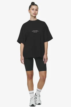 Pegador Naia Heavy Oversized Tee Black