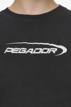 Pegador Naomi Baby Tee Washed Black