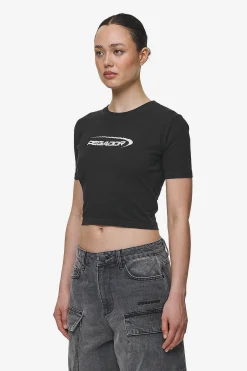 Pegador Naomi Baby Tee Washed Black