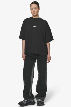 Pegador Nisa Heavy Oversized Tee Washed Black