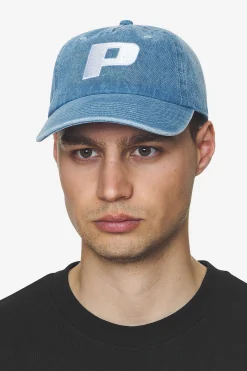 Pegador P Logo Denim Cap Baby Blue