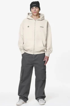 Pegador Paden Wide Cargo Pants Volcano Grey