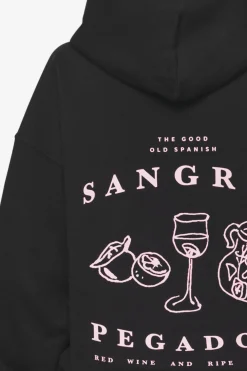 Pegador Pelo Oversized Hoodie Black