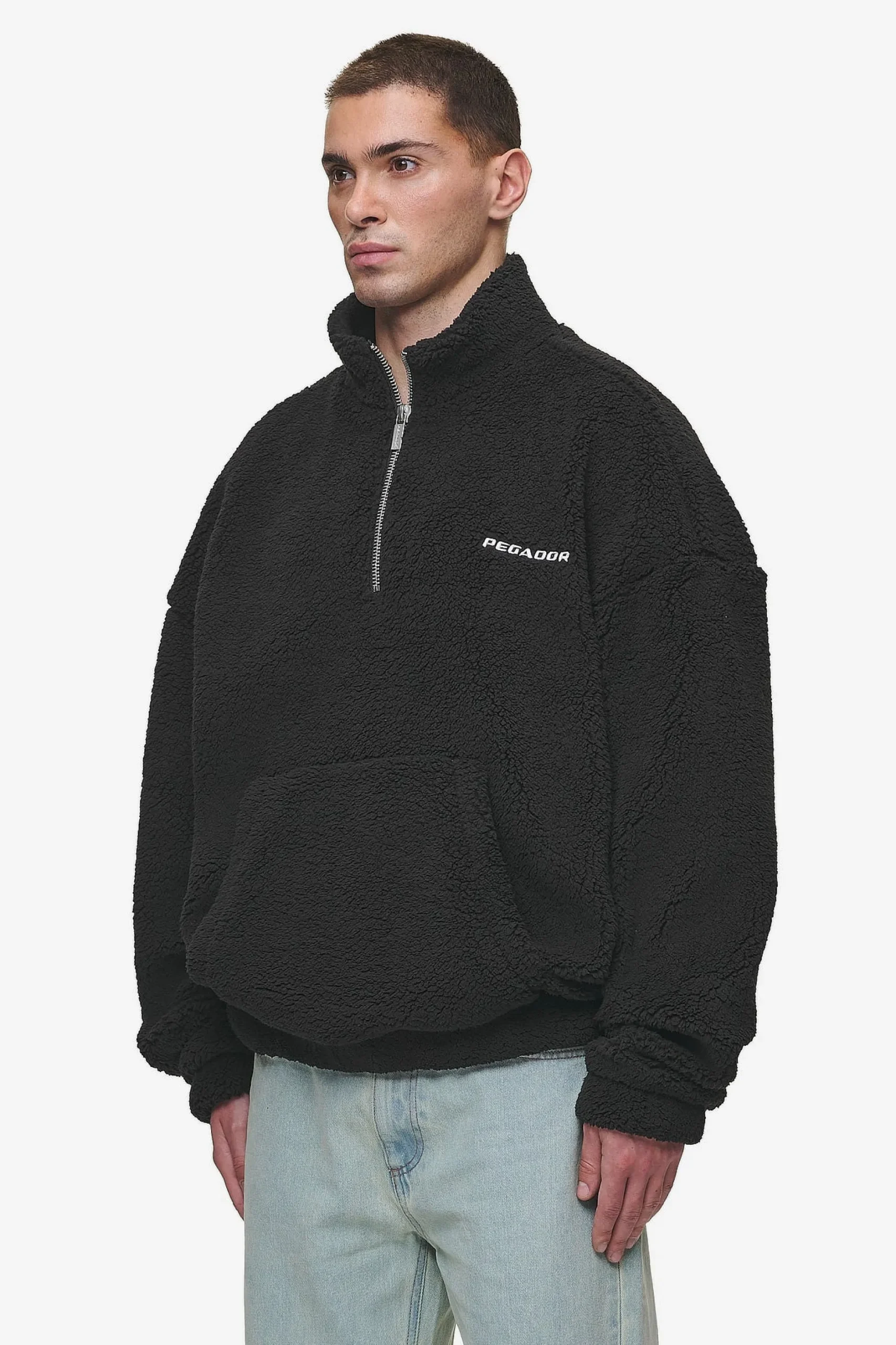 Pegador Puka Teddy Half Zip Sweater