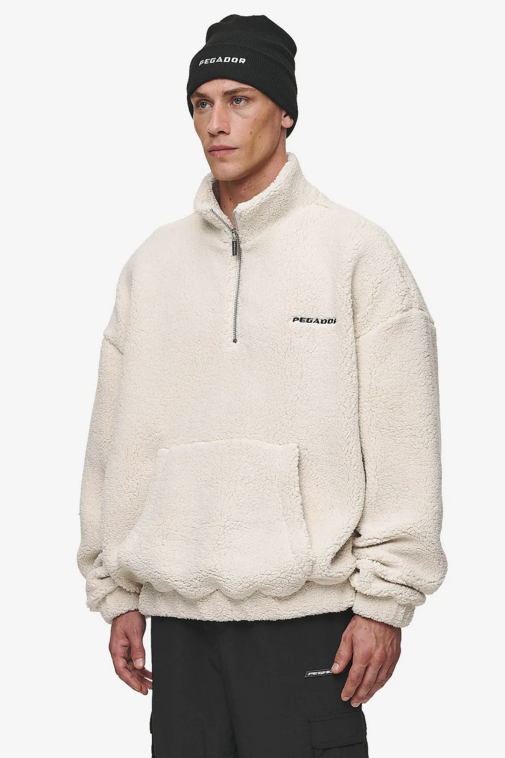 Pegador Puka Teddy Half Zip Sweater