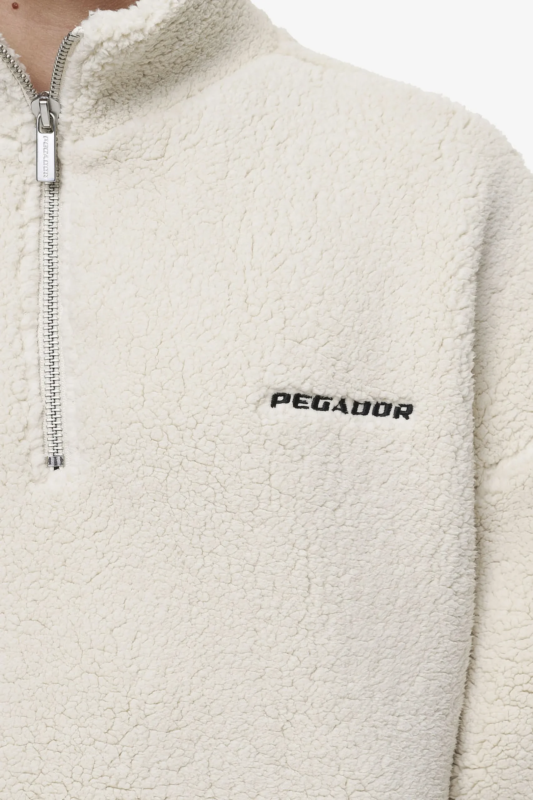 Pegador Puka Teddy Half Zip Sweater