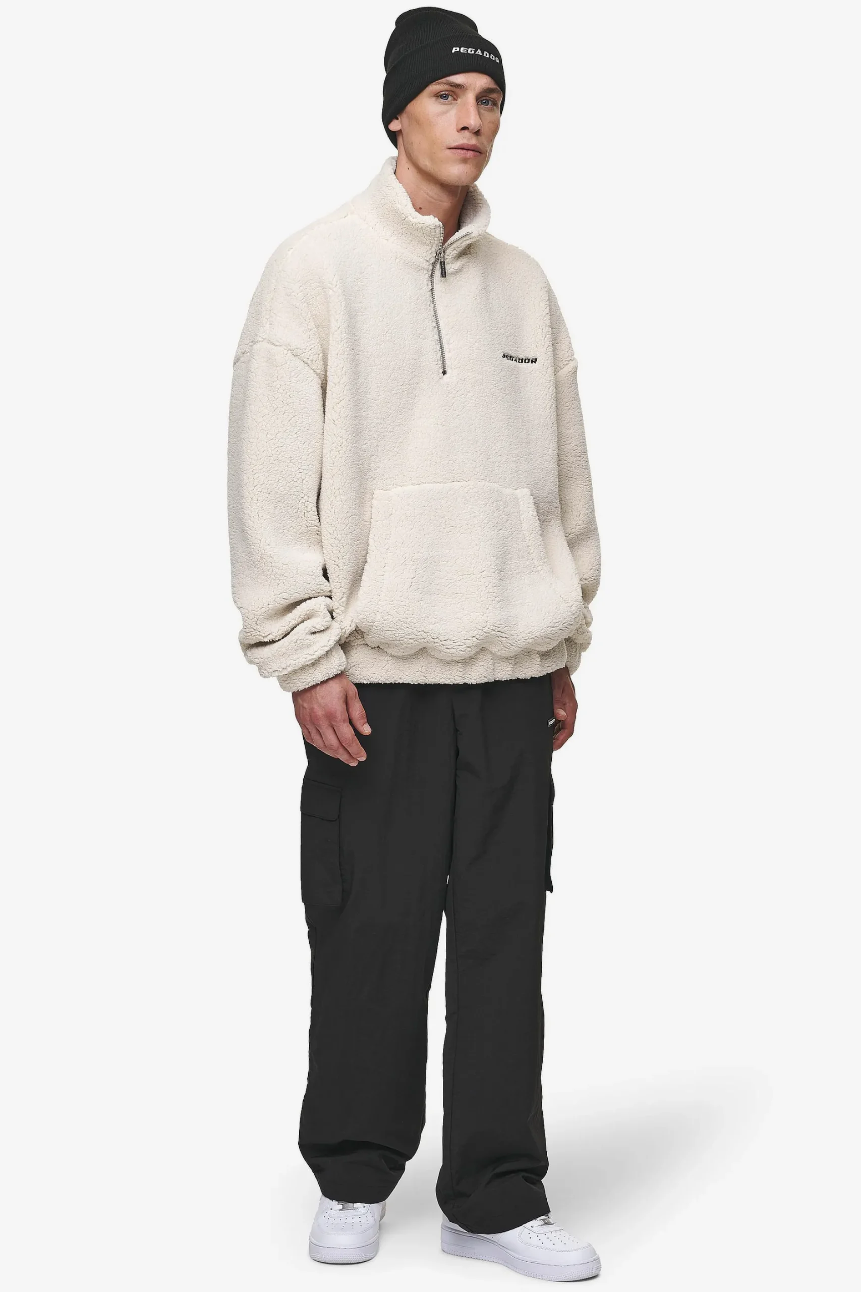 Pegador Puka Teddy Half Zip Sweater