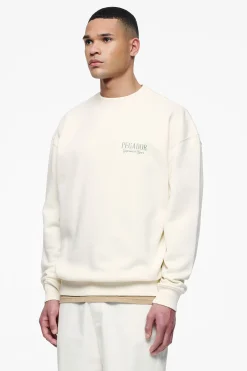 Pegador Racoon Oversized Sweater Vintage Washed Unbleached