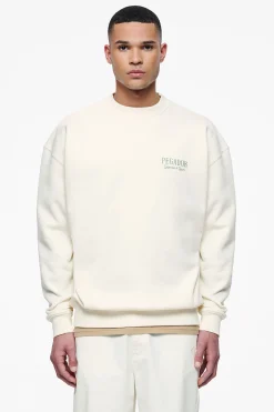Pegador Racoon Oversized Sweater Vintage Washed Unbleached
