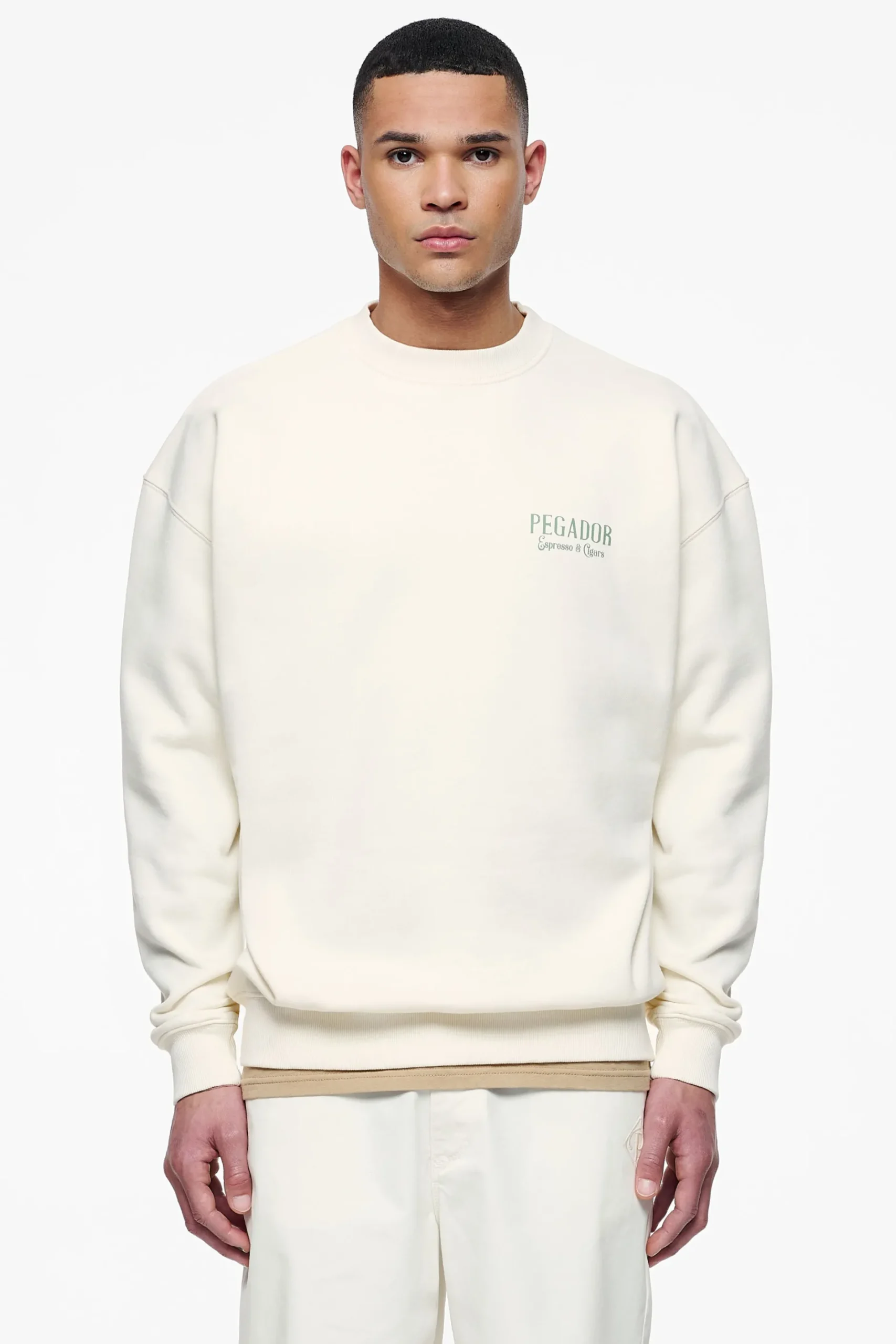 Pegador Racoon Oversized Sweater Vintage Washed Unbleached
