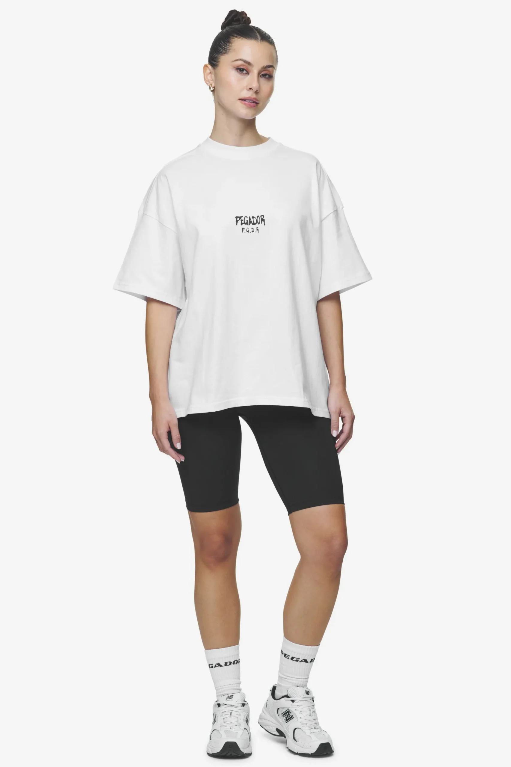 Pegador Ramira Heavy Oversized Tee White