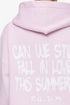 Pegador Ramira Oversized Sweat Jacket Washed Bubblegum