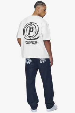 Pegador Raston Baggy Jeans Dark Blue