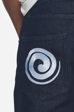 Pegador Raston Baggy Jeans Dark Blue