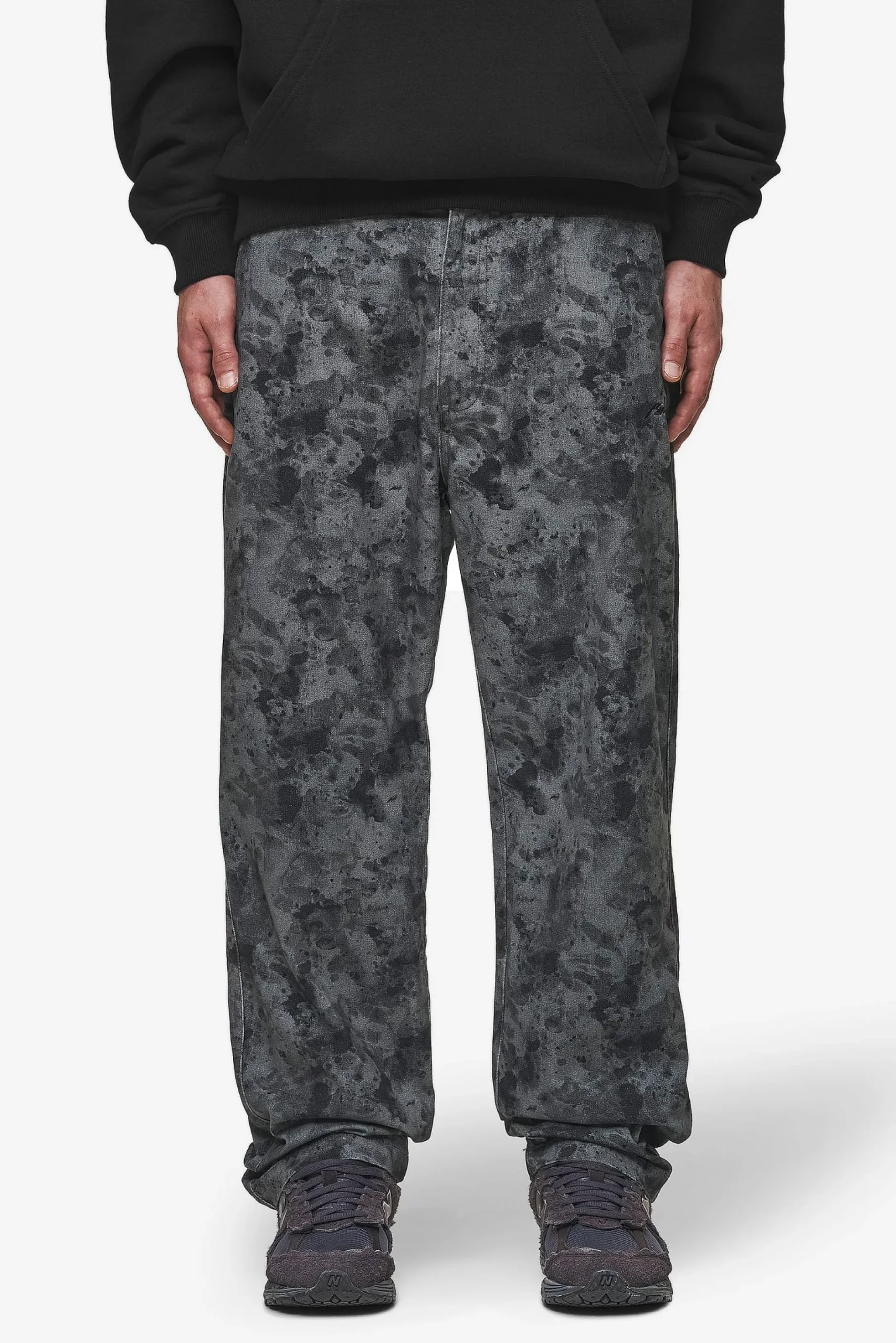 Pegador Rector Wide Pants Anthracite Black