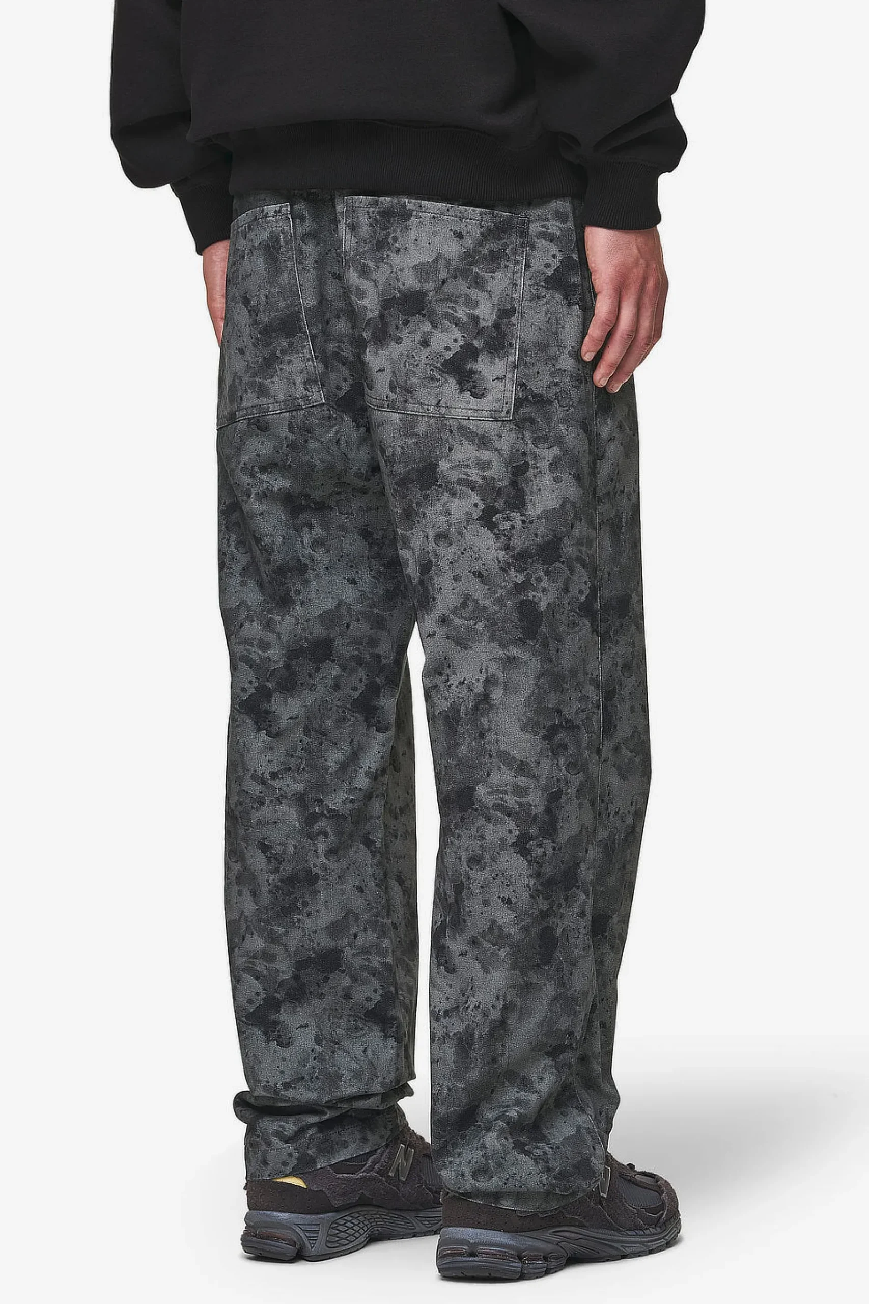 Pegador Rector Wide Pants Anthracite Black