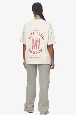 Pegador Reyna Heavy Oversized Tee Washed Coast Sand