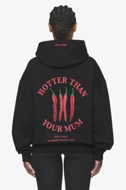 Pegador Reyna Oversized Hoodie Black