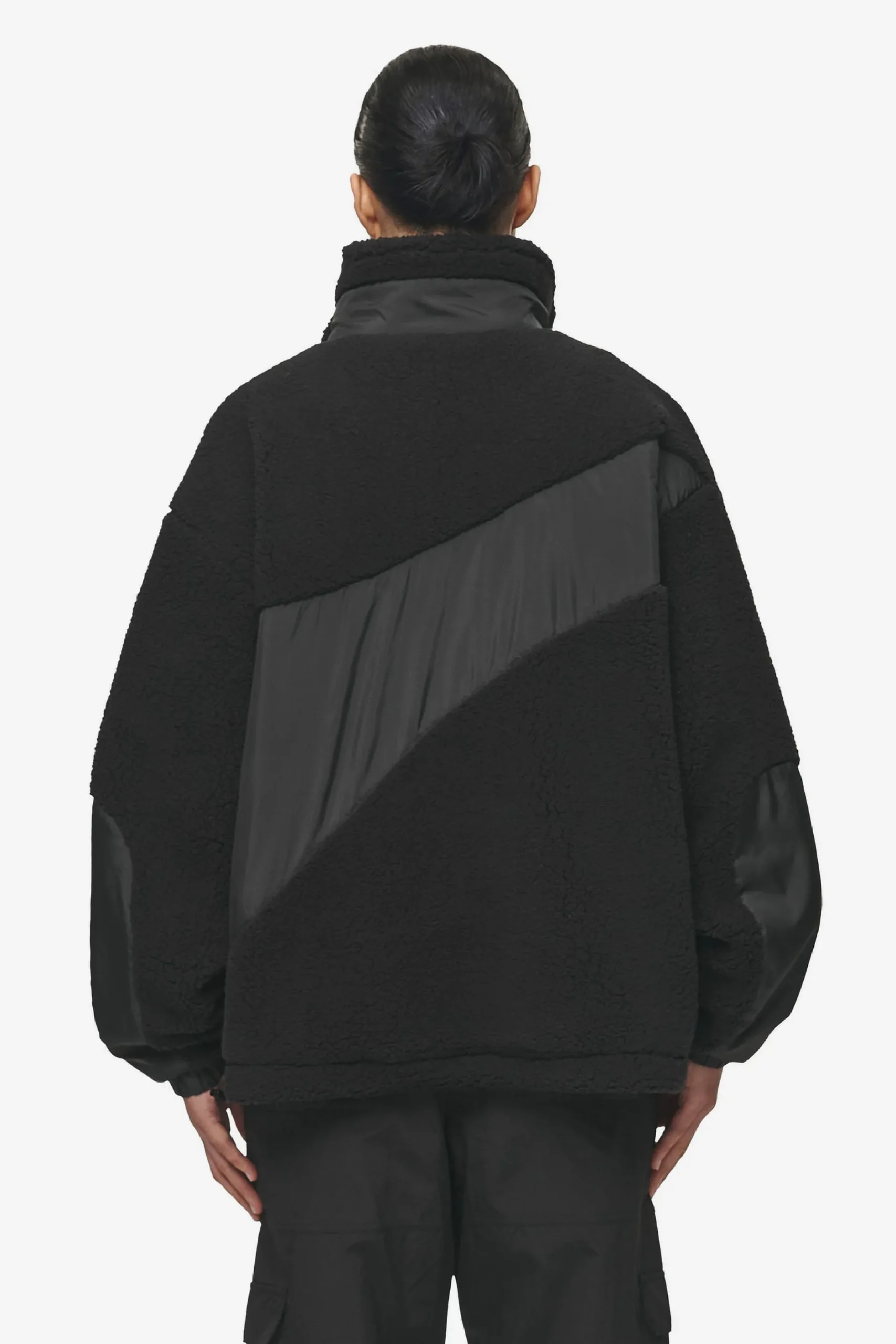 Pegador Risa Teddy Fabric Mix Jacket
