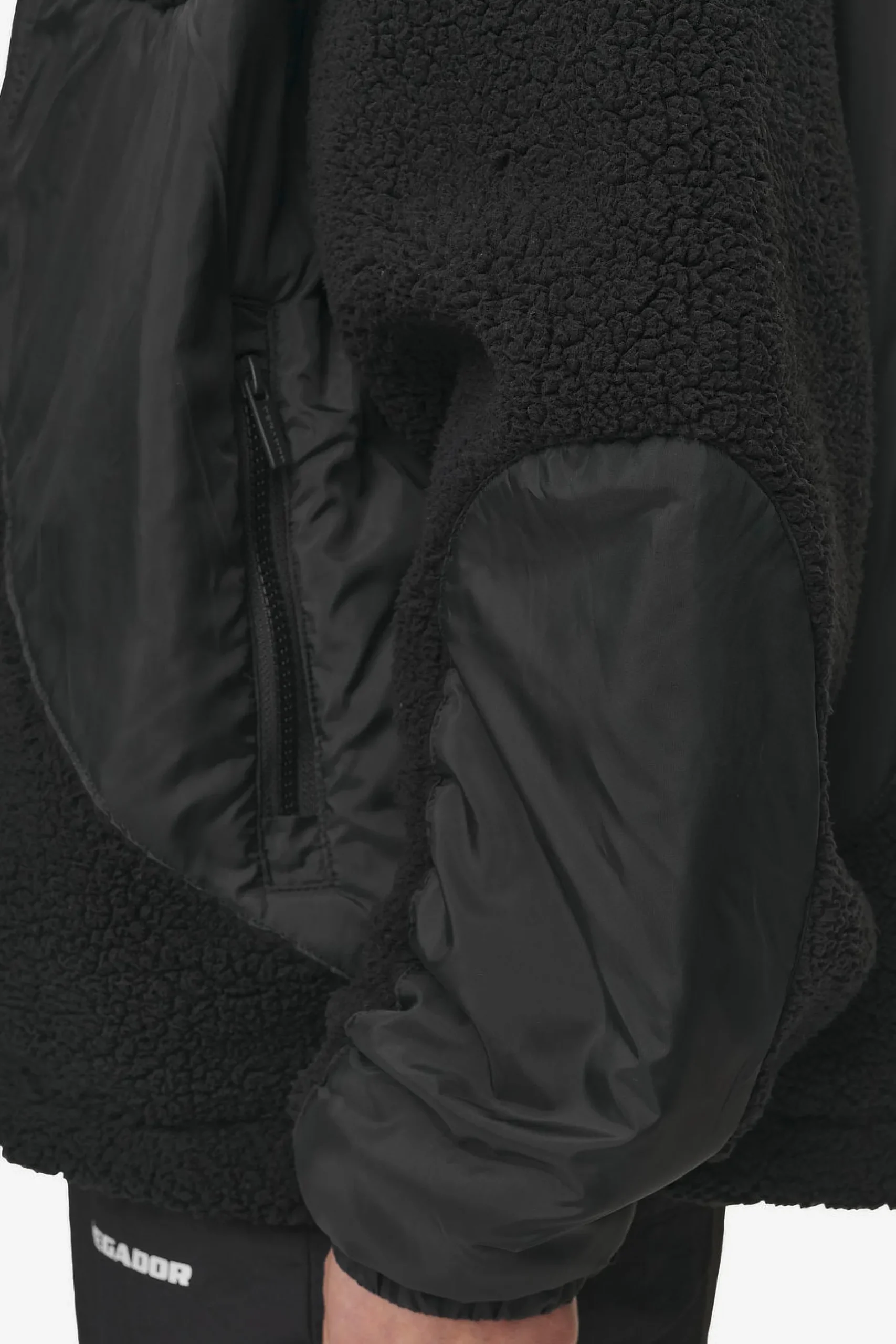 Pegador Risa Teddy Fabric Mix Jacket