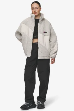 Pegador Risa Teddy Fabric Mix Jacket