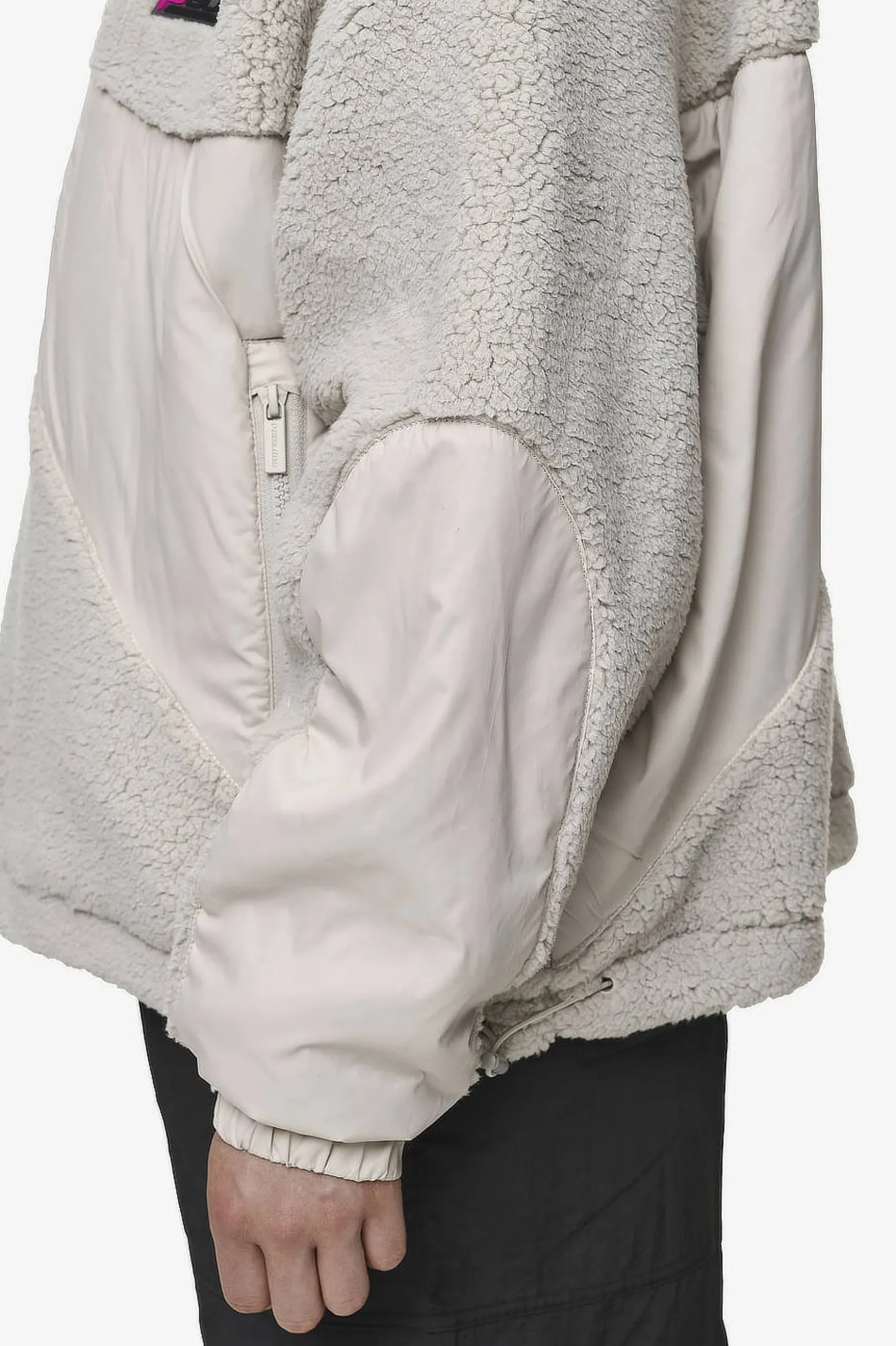 Pegador Risa Teddy Fabric Mix Jacket