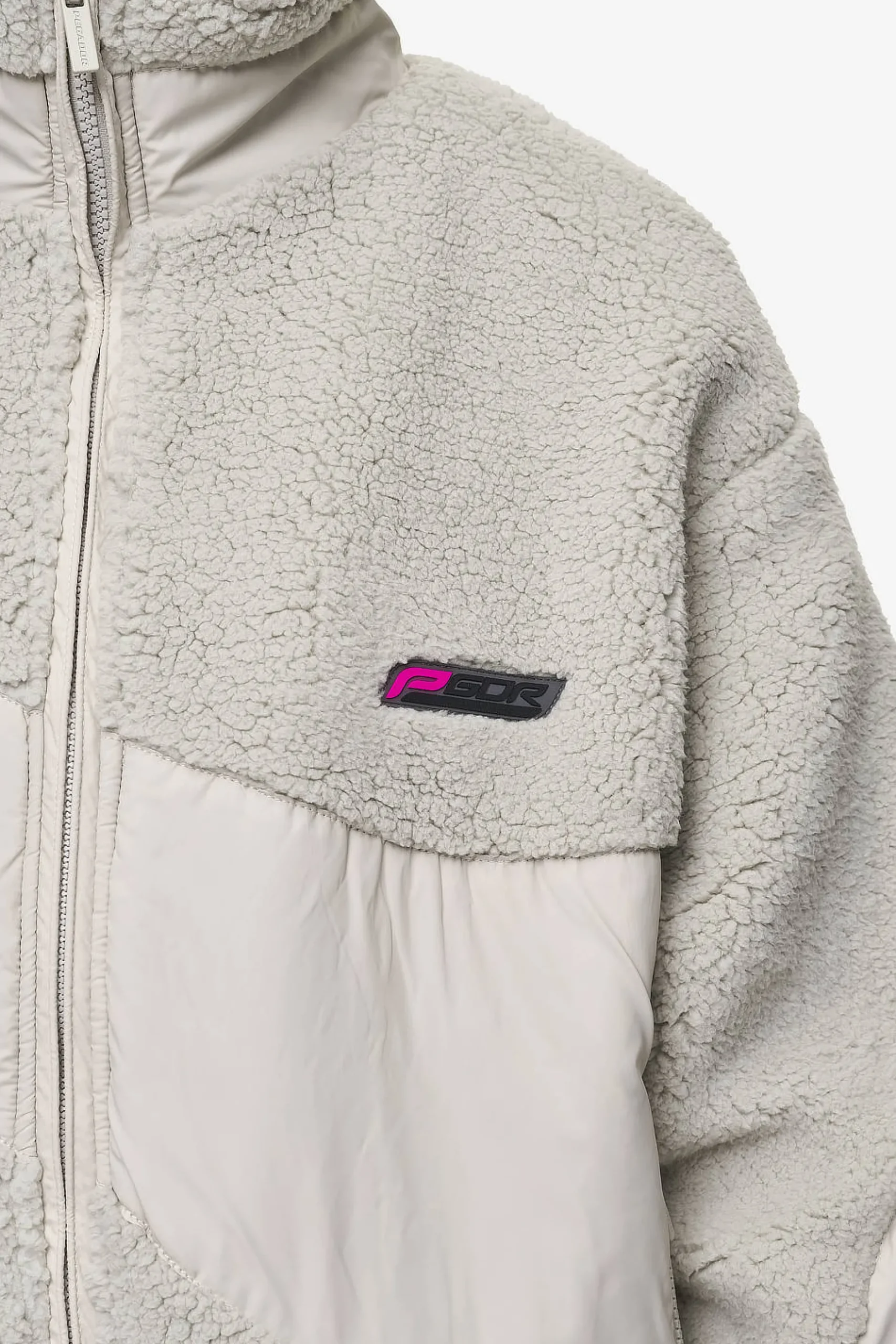 Pegador Risa Teddy Fabric Mix Jacket
