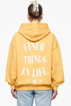 Pegador Roma Oversized Hoodie Vintage Washed Golden Sun