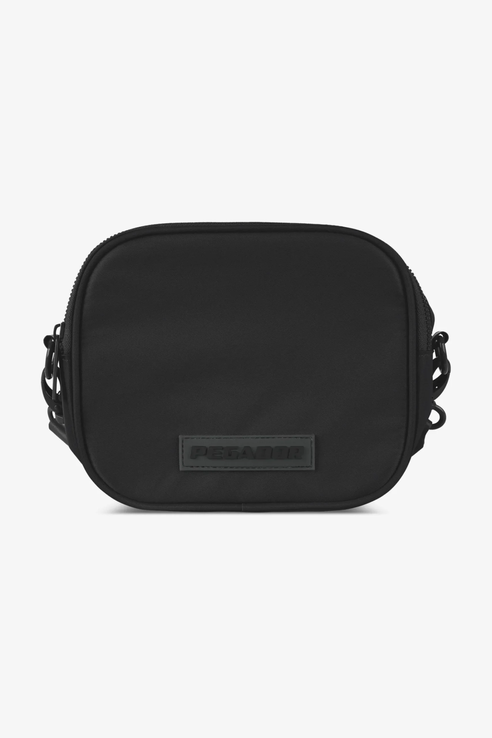 Pegador Rubber Logo Patch Nylon Shoulder Strap Bag