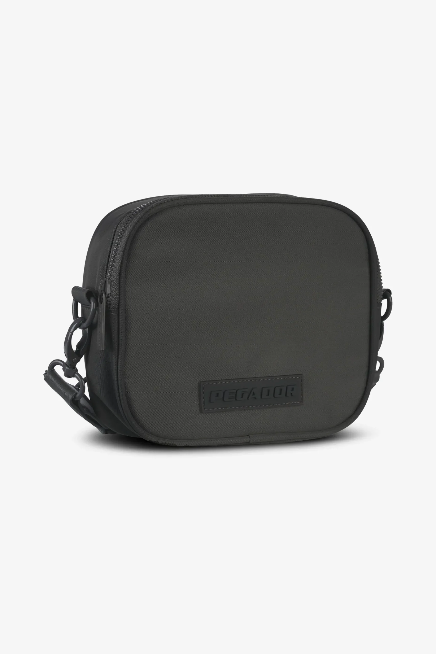 Pegador Rubber Logo Patch Nylon Shoulder Strap Bag