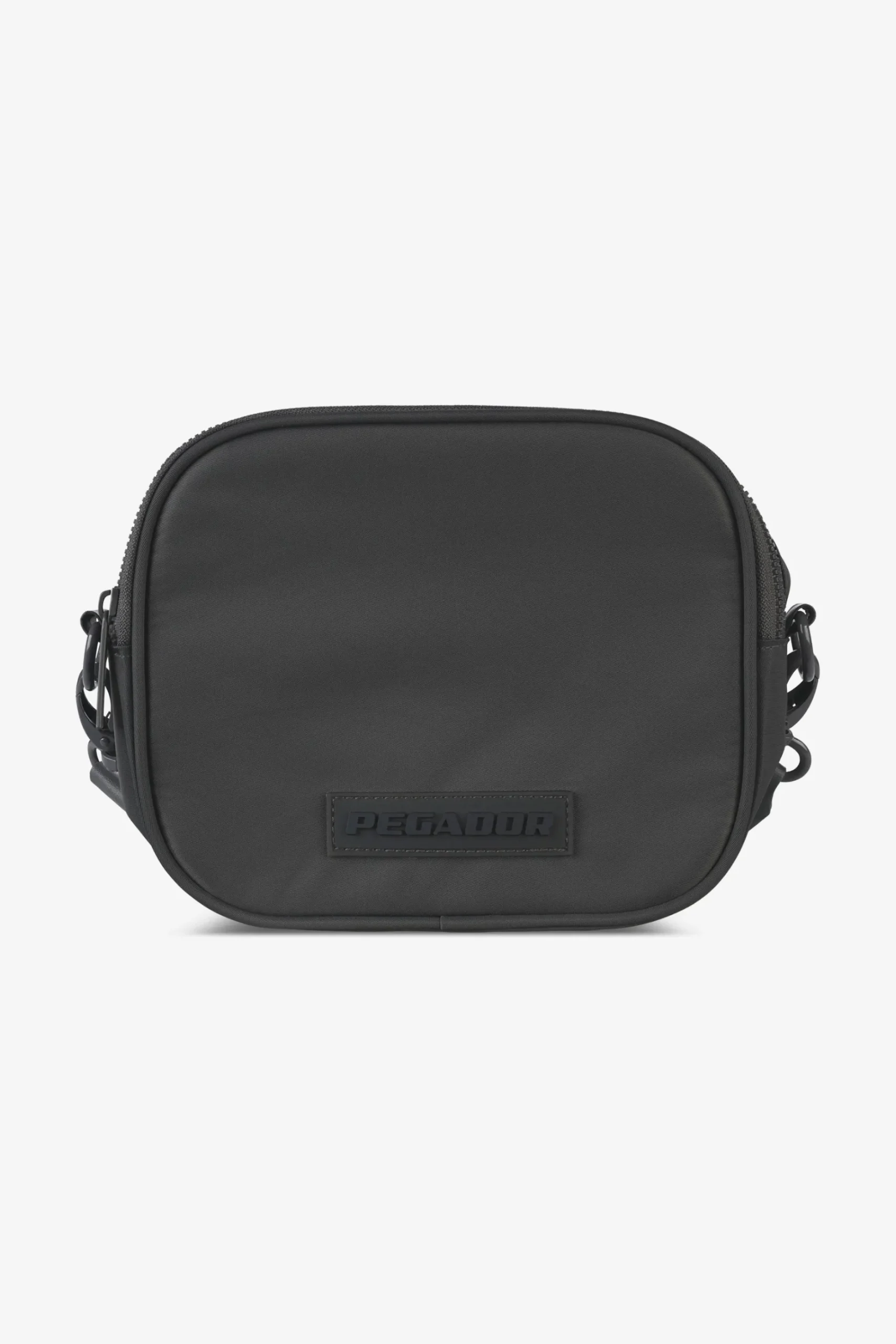 Pegador Rubber Logo Patch Nylon Shoulder Strap Bag