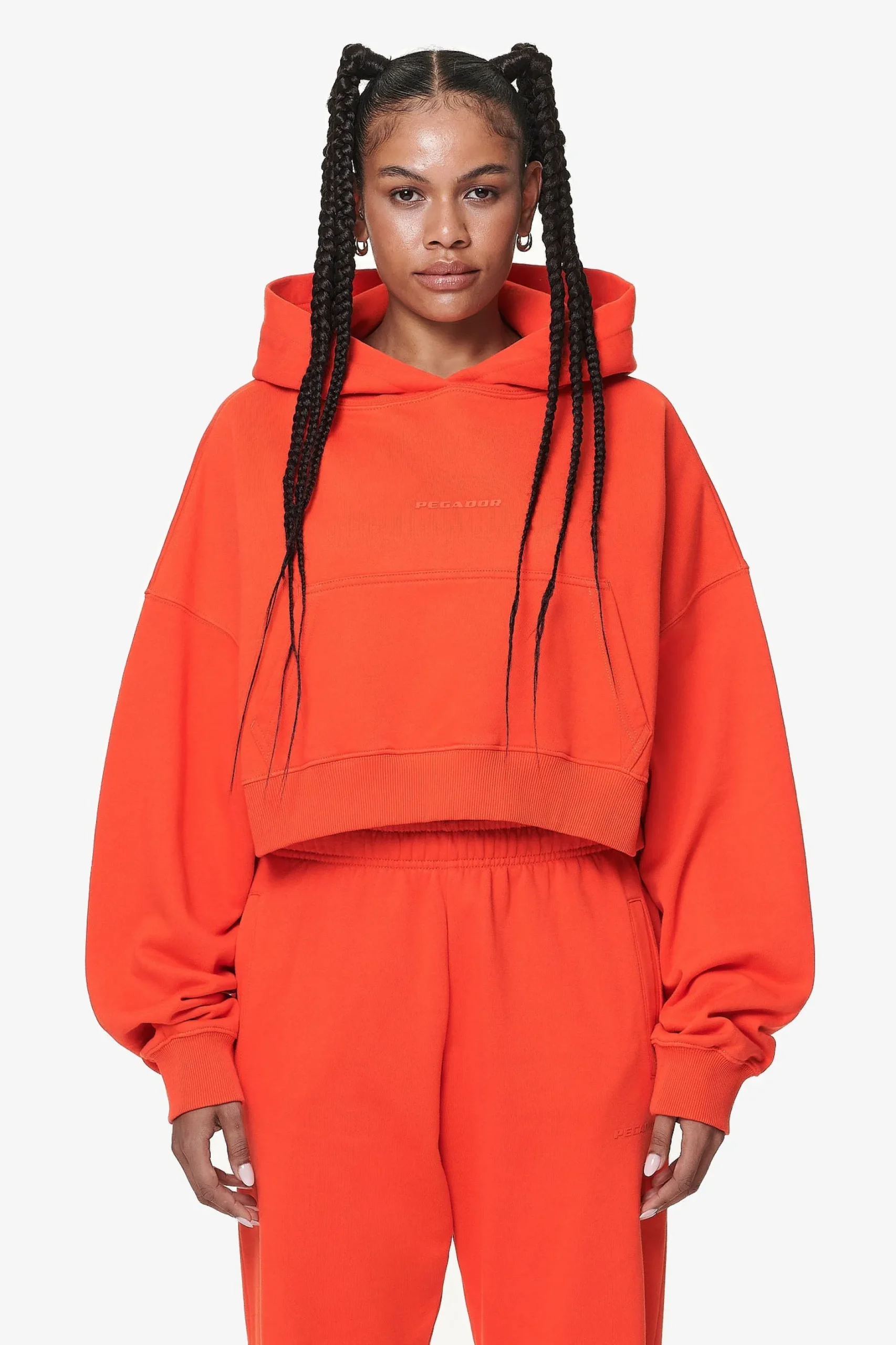 Pegador Salita Oversized Cropped Hoodie