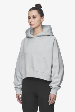 Pegador Salita Oversized Cropped Hoodie White Gum