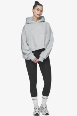 Pegador Salita Oversized Cropped Hoodie White Gum