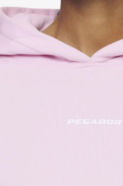 Pegador Salita Oversized Cropped Hoodie White Gum