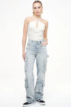 Pegador Santos Rib Neckholder Bodysuit
