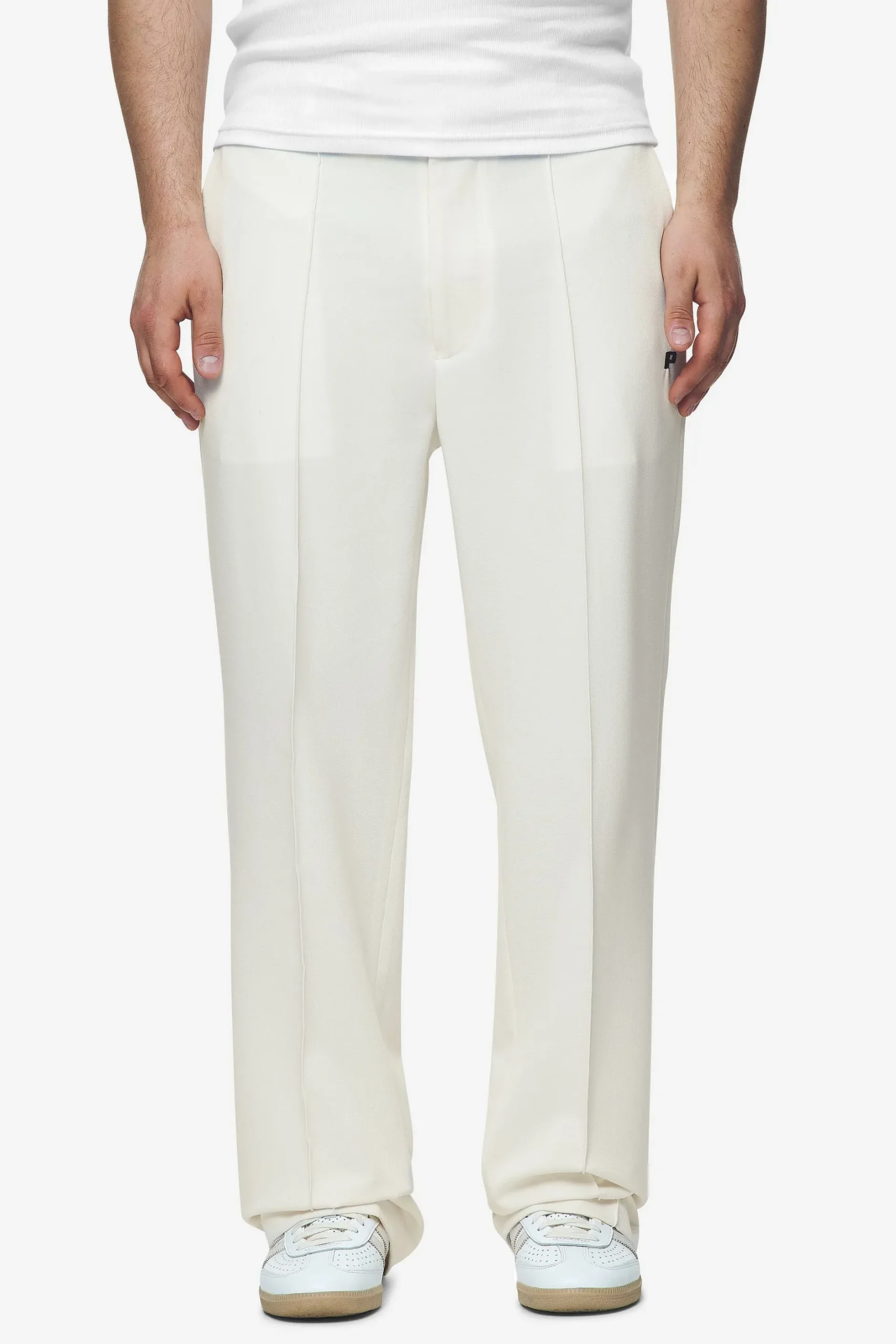 Pegador Serrano Wide Suit Pants Salty Cream