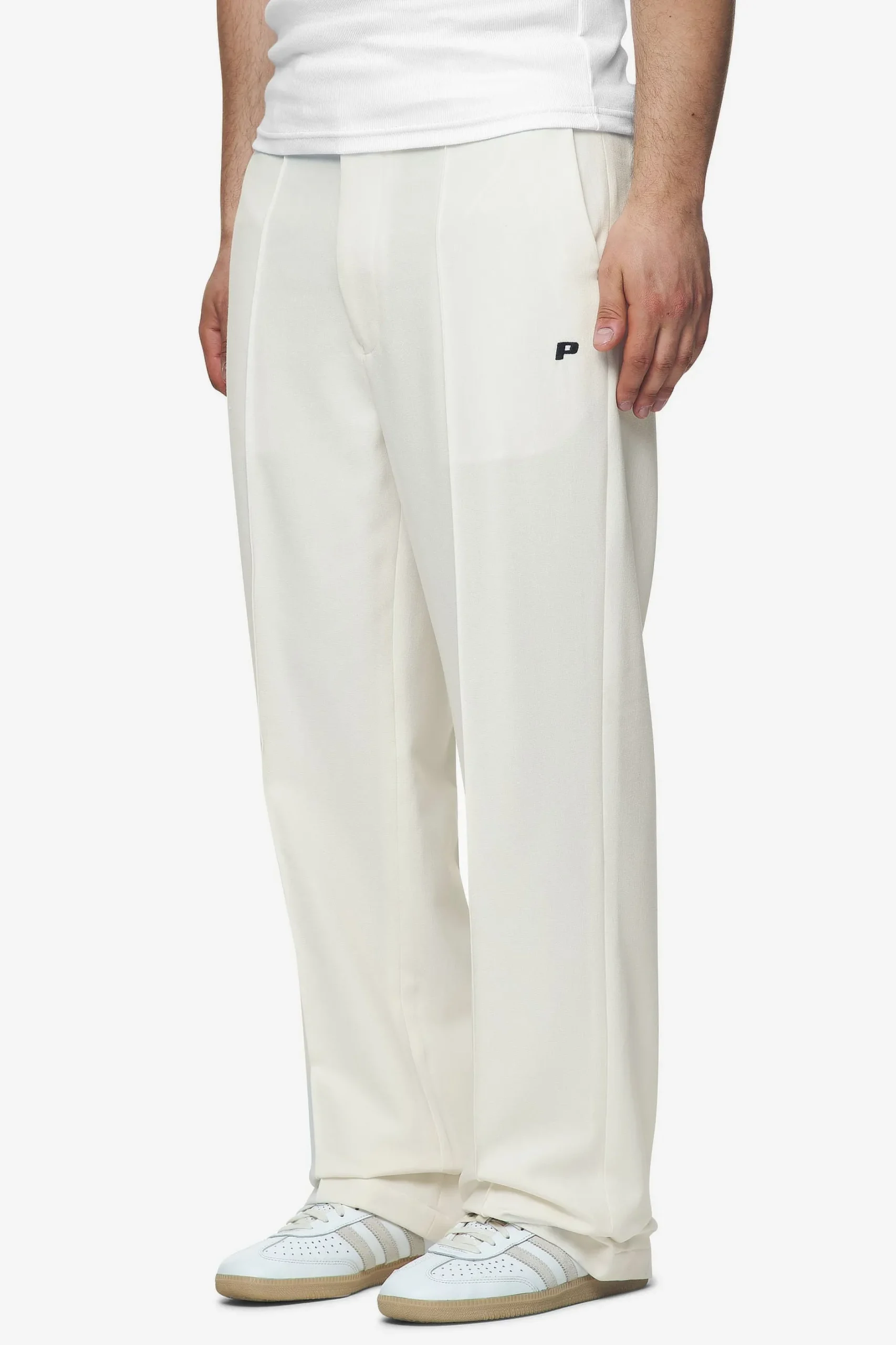Pegador Serrano Wide Suit Pants Salty Cream