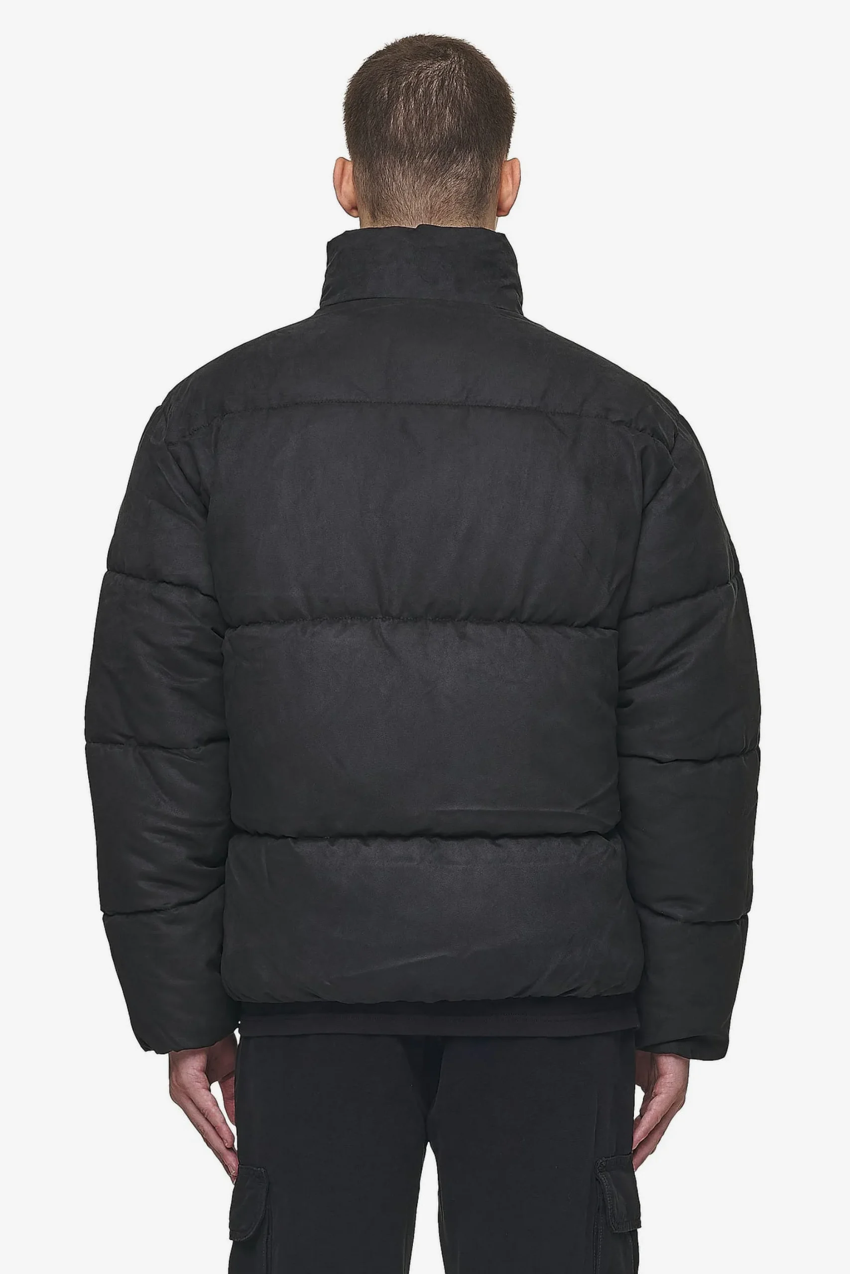 Pegador Sidan Velour Puffer Jacket Black