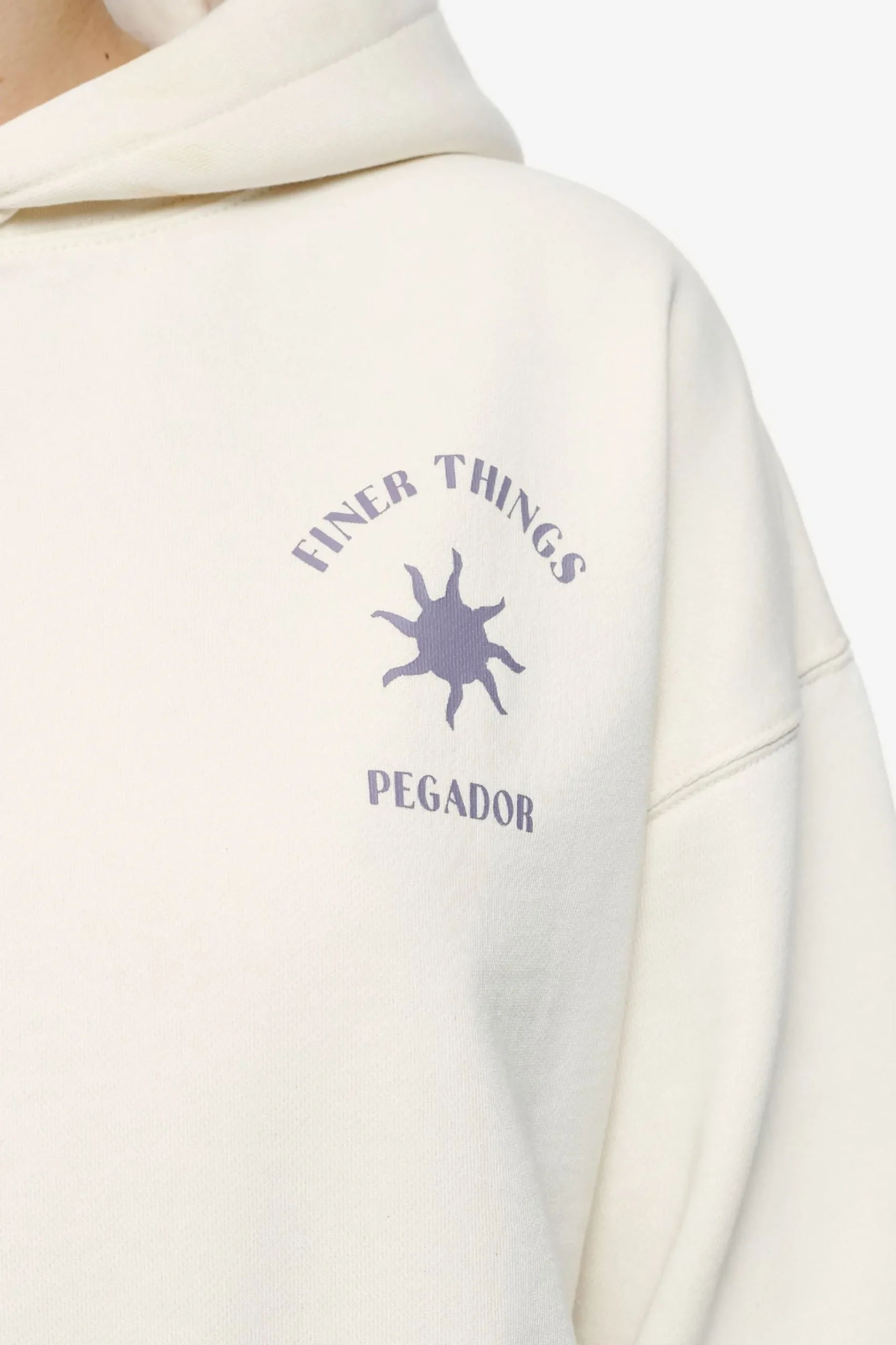 Pegador Siena Oversized Hoodie Vintage Washed Unbleached