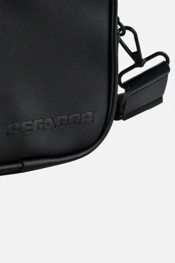 Pegador Skibo Logo Faux Leather Shoulder Strap Bag