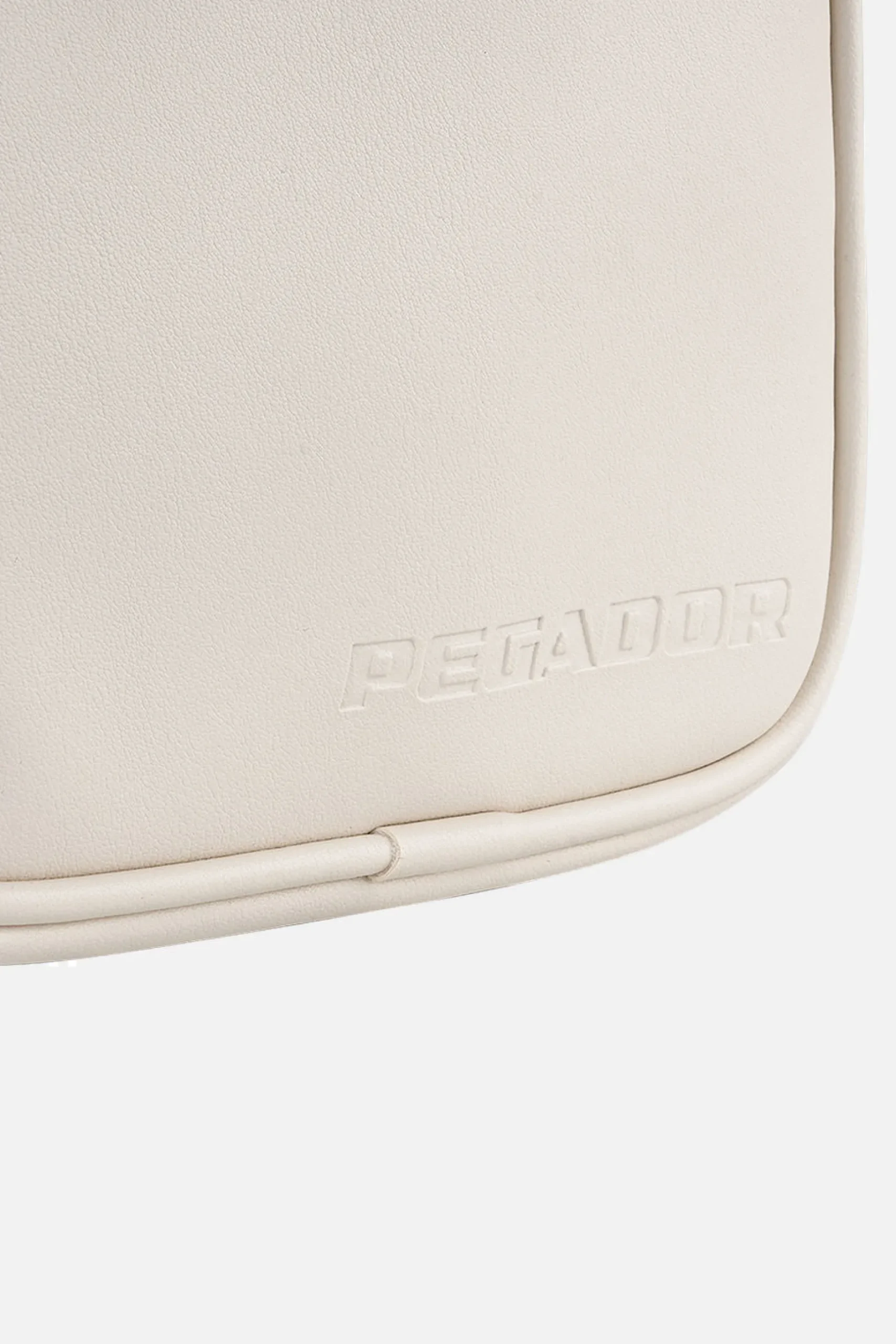Pegador Skibo Logo Faux Leather Shoulder Strap Bag