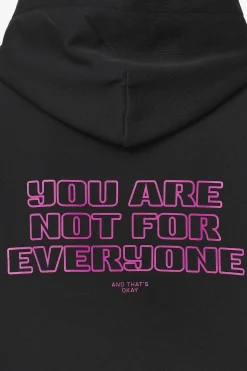 Pegador Skyla Oversized Sweat Jacket Heavy Washed Black