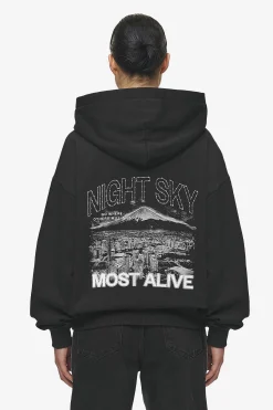 Pegador Sonia Oversized Hoodie Washed Black