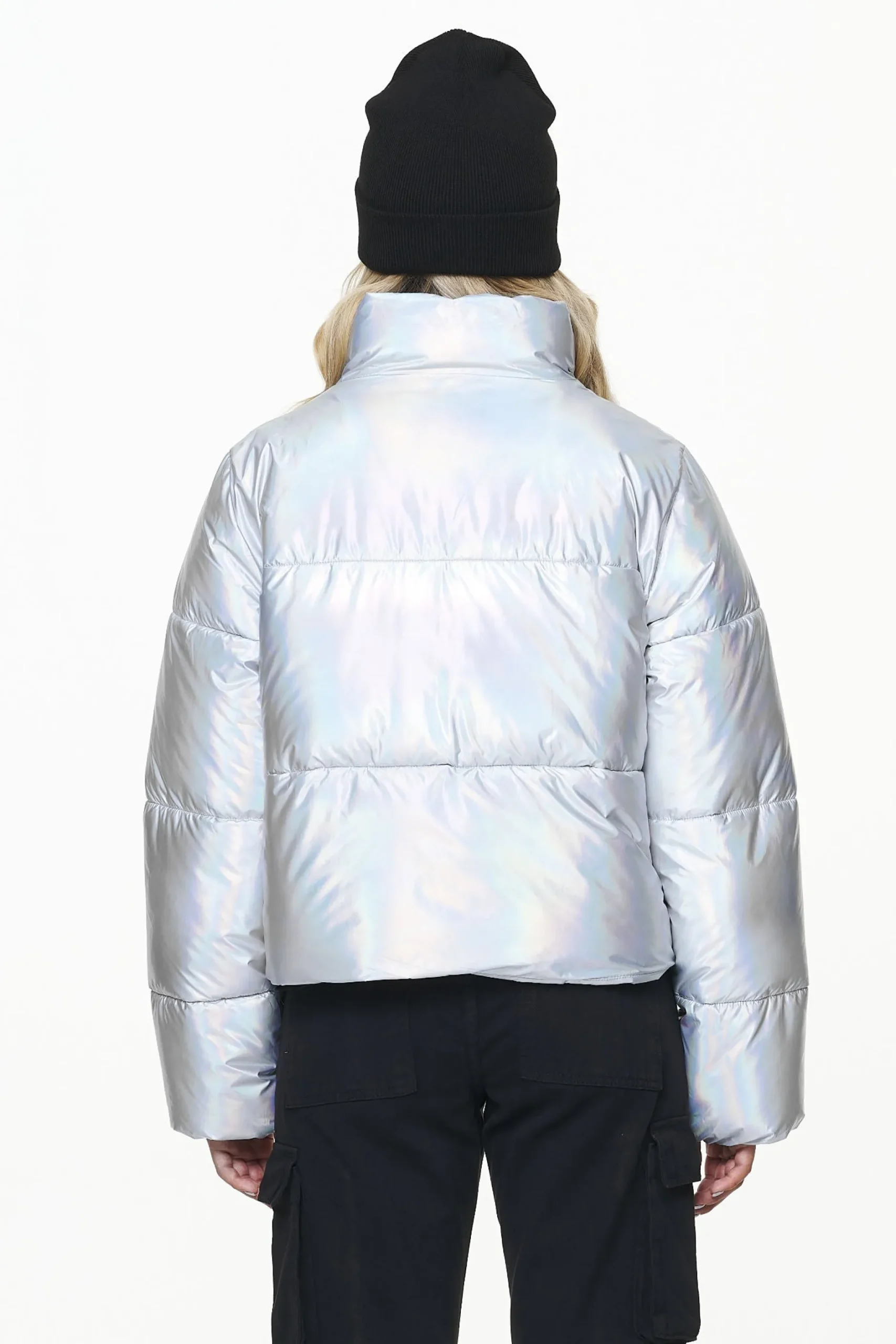 Pegador Sugar Future Puffer Jacket Chrome