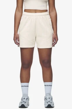 Pegador Sully High Waisted Shorts White Gum