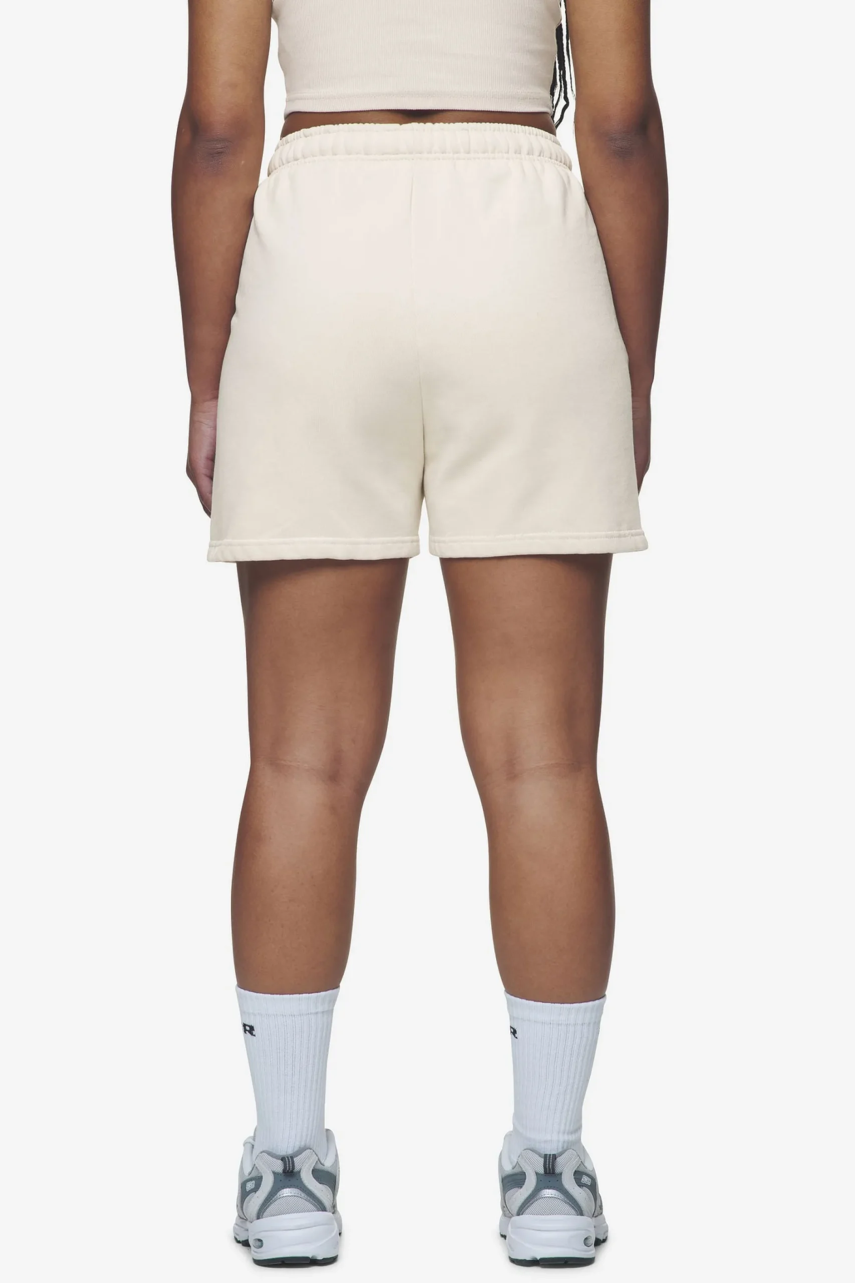 Pegador Sully High Waisted Shorts White Gum
