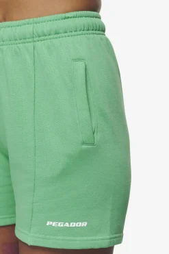 Pegador Sully High Waisted Shorts White Gum