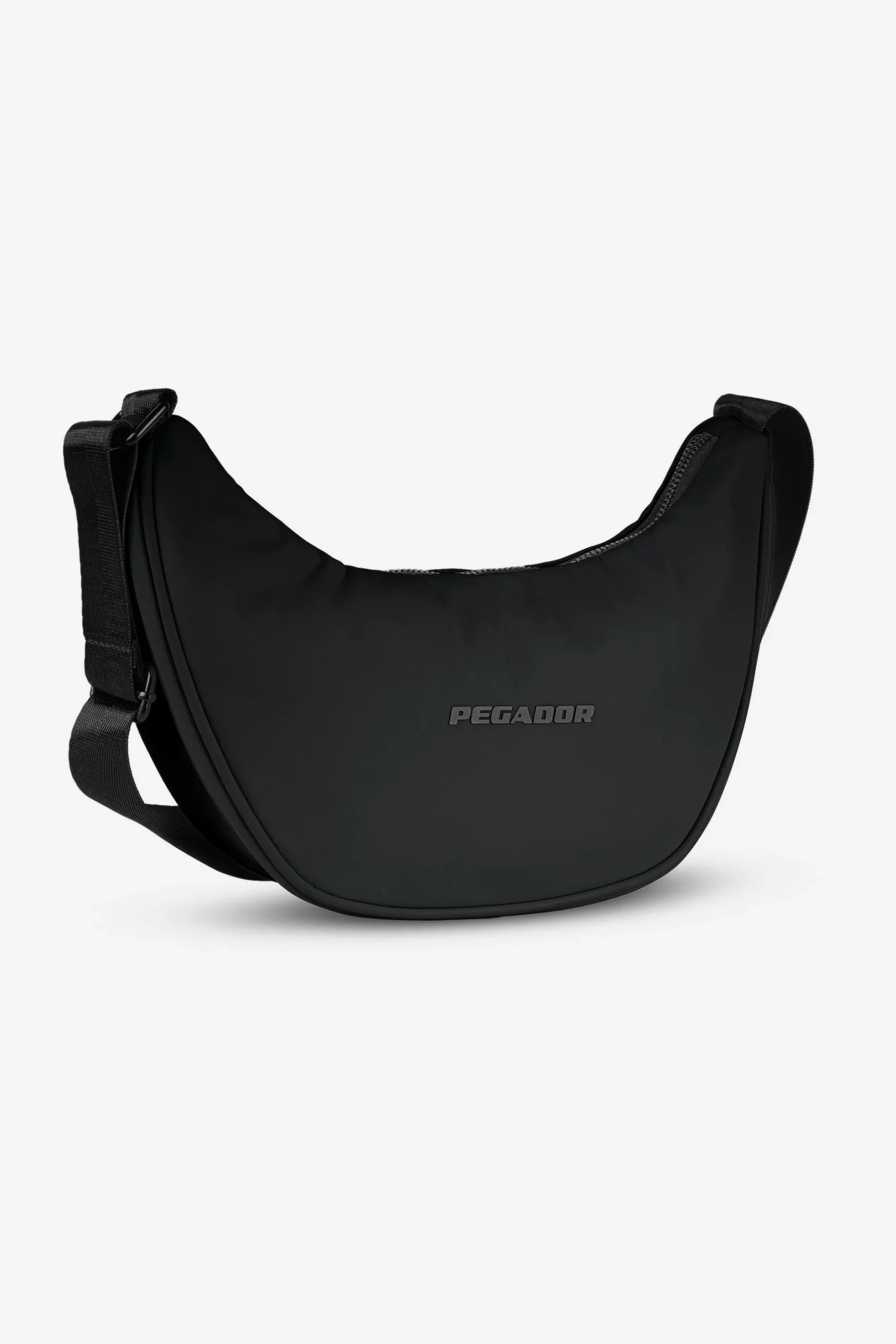 Pegador Sycamore Logo Nylon Shoulder Bag Black