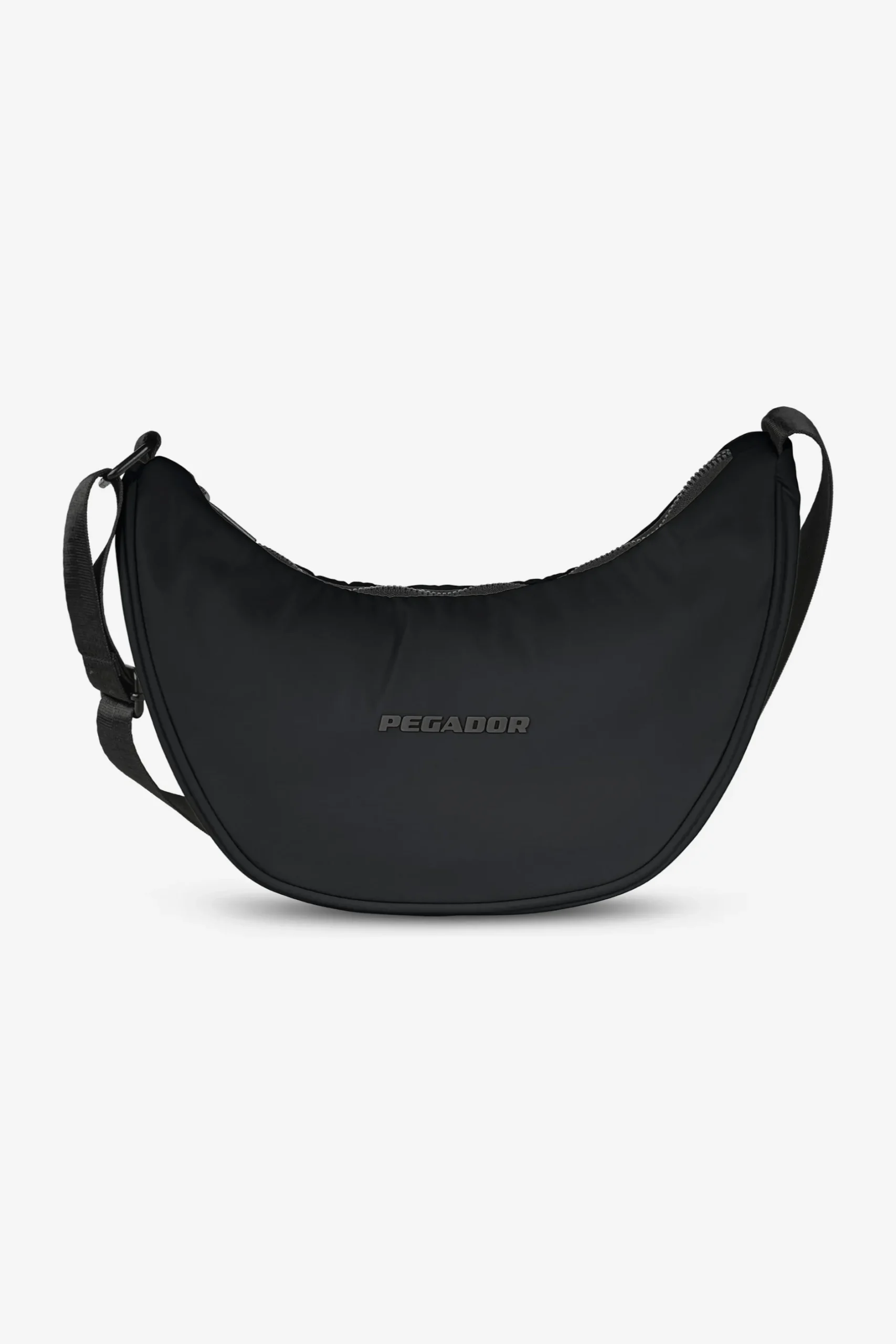Pegador Sycamore Logo Nylon Shoulder Bag Black
